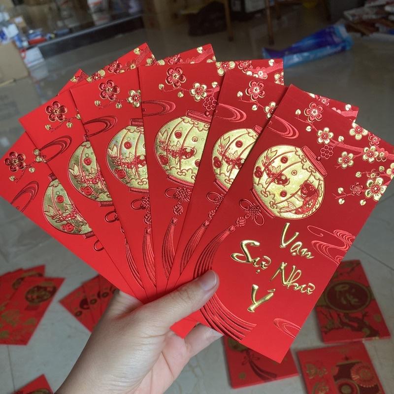 Set 6 Chiếc Lì Xì Đỏ May Mắn Cung Hỷ Phát Tài