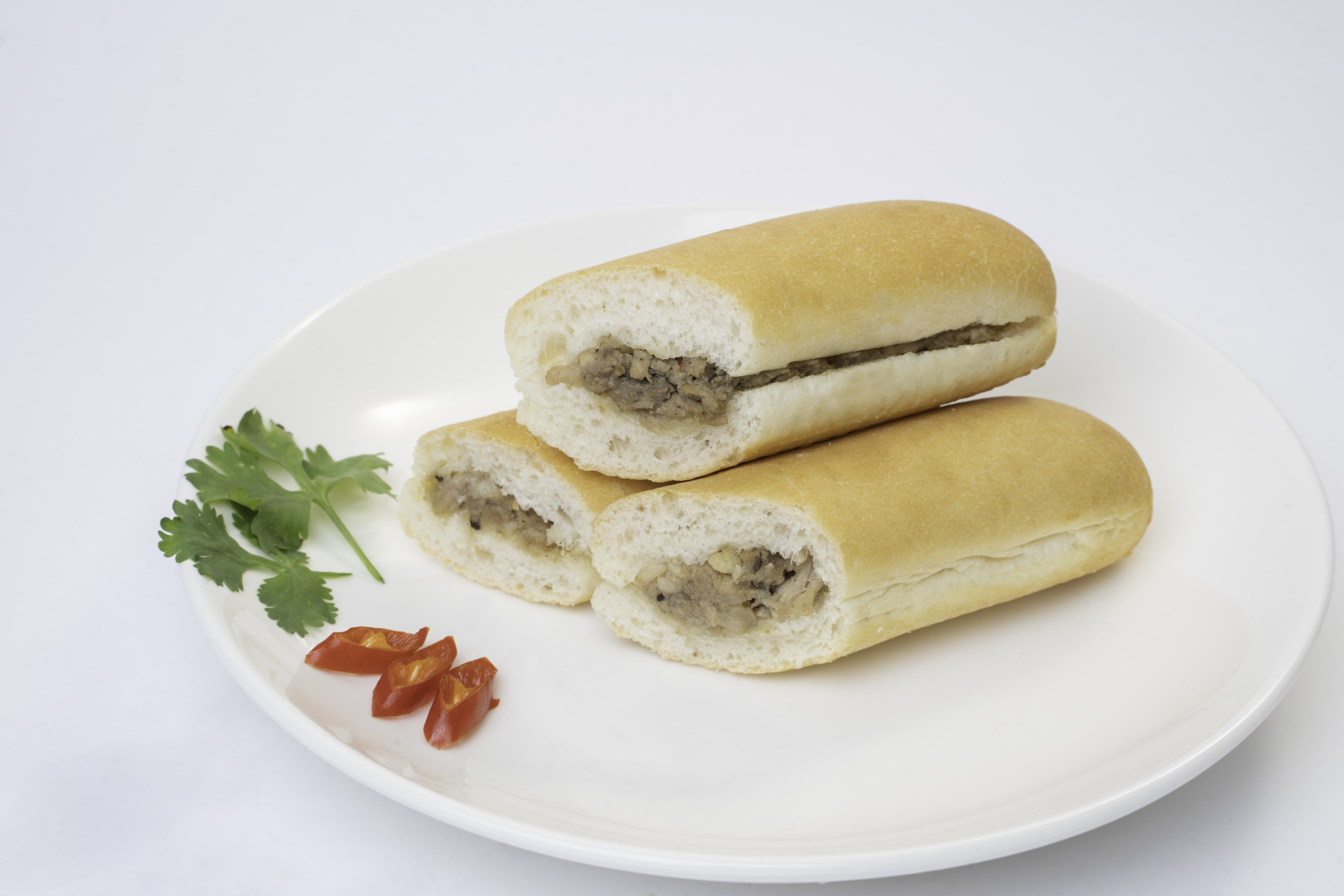 Bánh mì que pate thịt đông lạnh Da&Su vị truyền thống 250g - hộp 5 cái