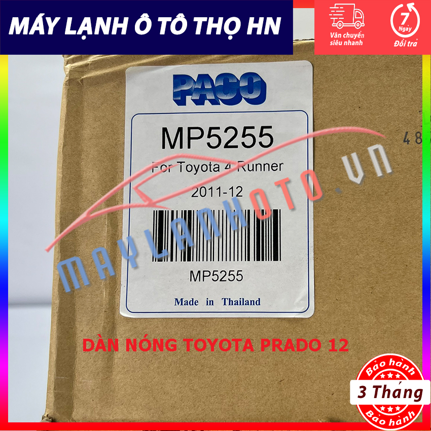 Dàn nóng Toyota Prado 2012 Hàng xịn Thái Lan