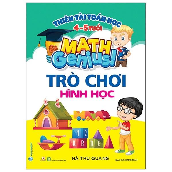 Thiên tài toán học - 4 - 5 tuổi - Trò chơi hình học