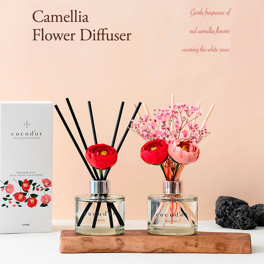 Tinh dầu tán hương COCOD’OR CAMELIA DIFFUSER 120ml