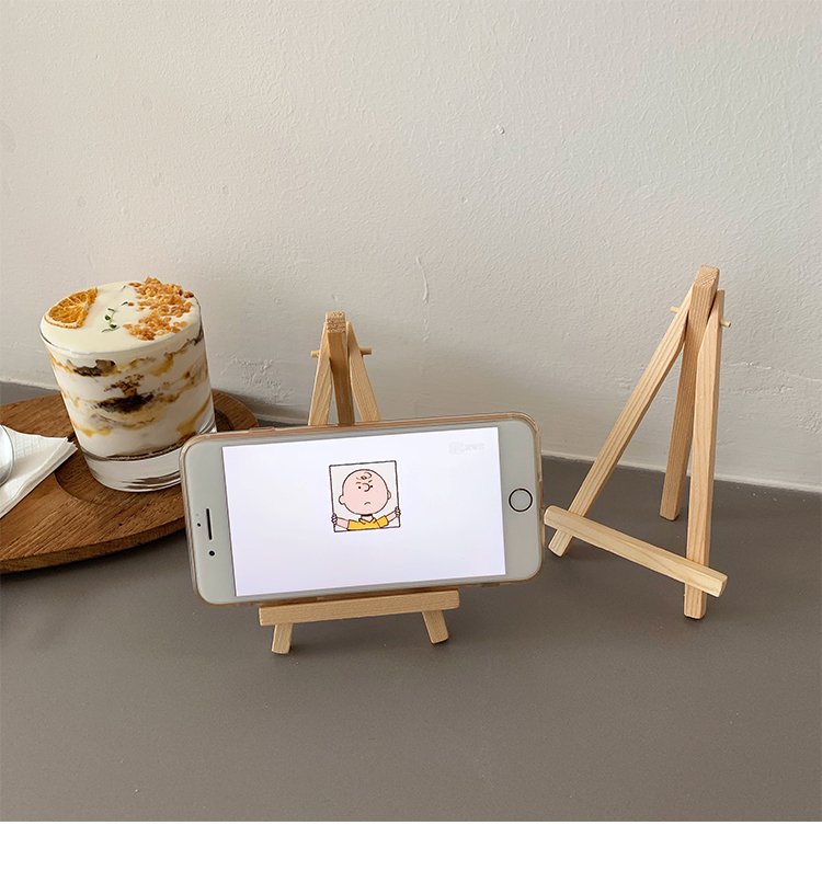 Giá Đỡ Điện Thoại Bằng Gỗ / Ipad / Máy Tính Bảng