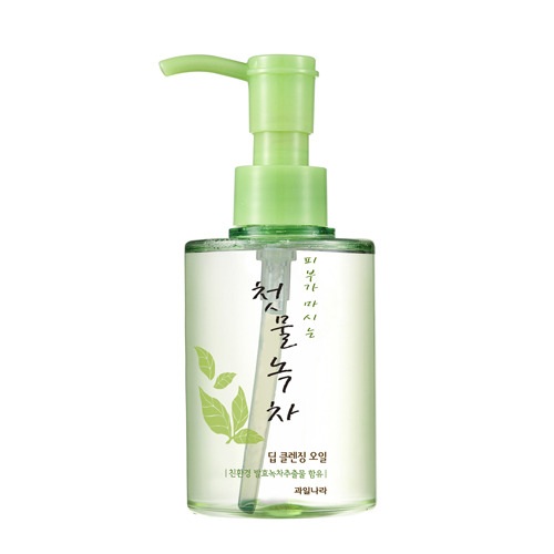 Tinh dầu tẩy trang thảo dược trà xanh (Hàn Quốc) welcos green tea deep cleansing oil 170ml