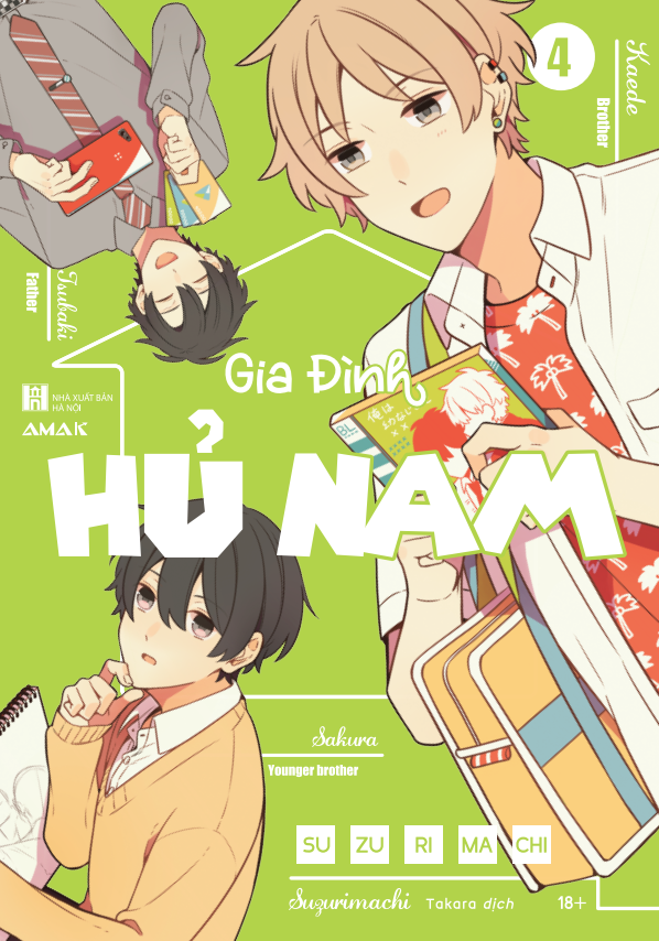 [Manga] Gia Đình Hủ Nam - Tập 4 - Amakbooks