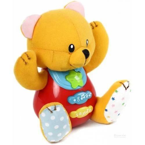Thú bông đồ chơi có nhạc hát và học tiếng Anh cùng Gấu Bear đáng yêu Winfun - 0617 - phát triển ngôn ngữ - cảm xúc