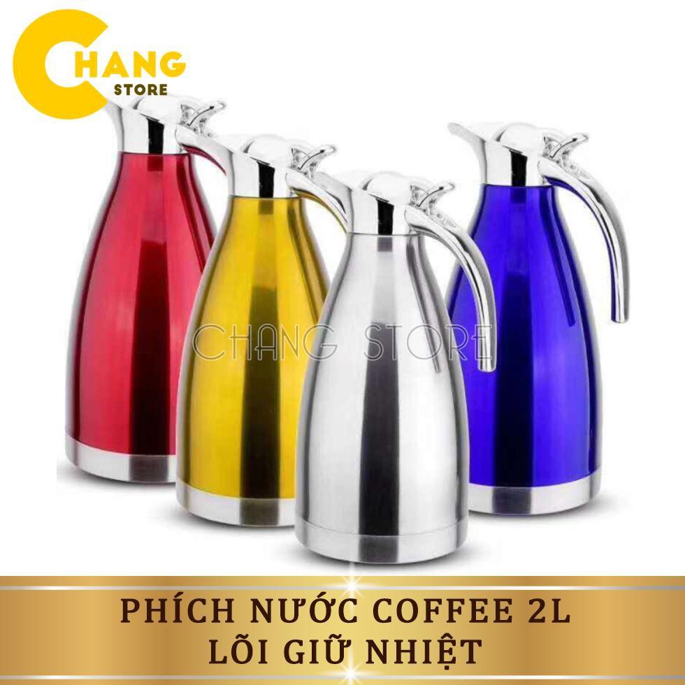 Phích Nước Coffee POT-2L Lõi Inox Giữ Nhiệt Siêu Tiện Dụng Cho Mọi Nhà