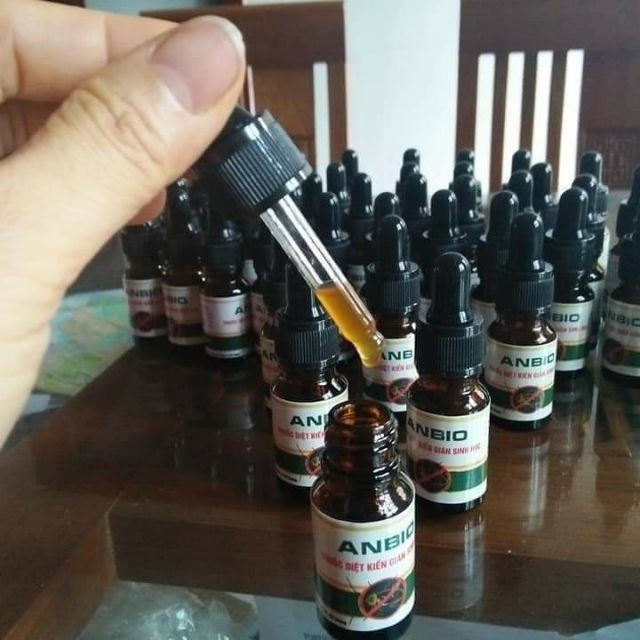 10 CHAI DIỆT KIẾN GIÁN Sinh Học ANBIO Chai 10ml Xuất xứ Việt Nam