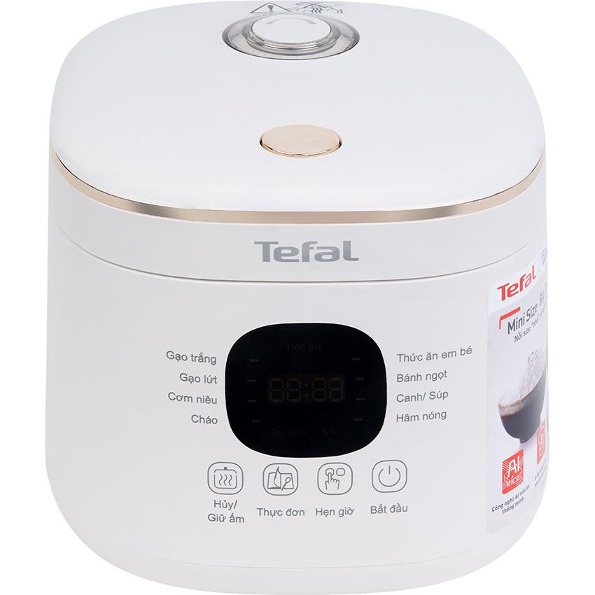 Nồi cơm điện tử Tefal Rice Mate Mini 0.7 lít RK515168 - Hàng chính hãng