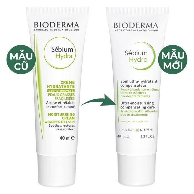 Kem Dưỡng Bioderma Sébium Hydra Nuôi Dưỡng, Làm Dịu Và Phục hồi Cho Da Mụn 40ml