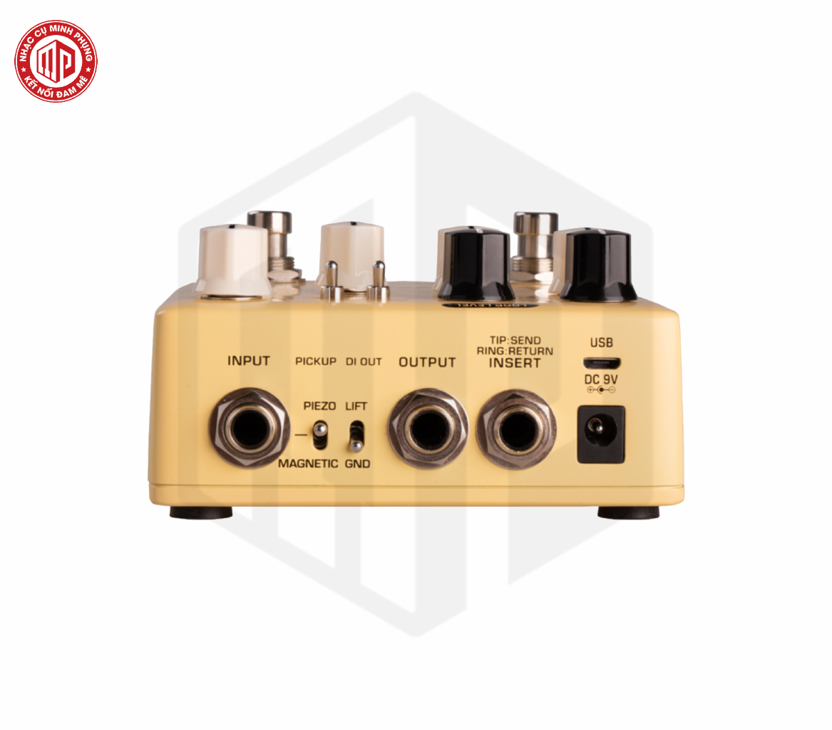 Phơ, Bộ khuếch đại âm thanh, Stageman Floor - Nux NAP-5 (NAP5) - Acoustic Preamp &amp; DI, Amplifier's Natural Sound - Hàng chính hãng