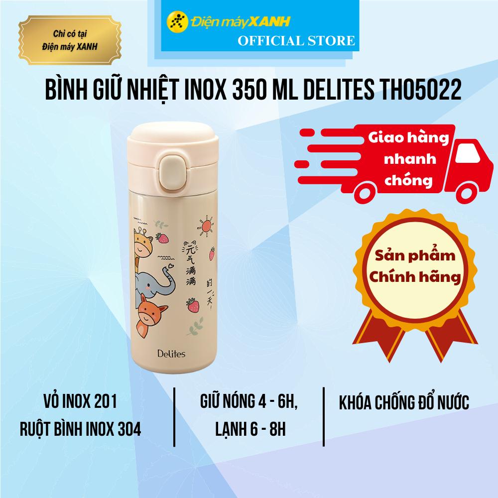 Bình giữ nhiệt inox 350 ml Delites TH05022 - Hàng chính hãng