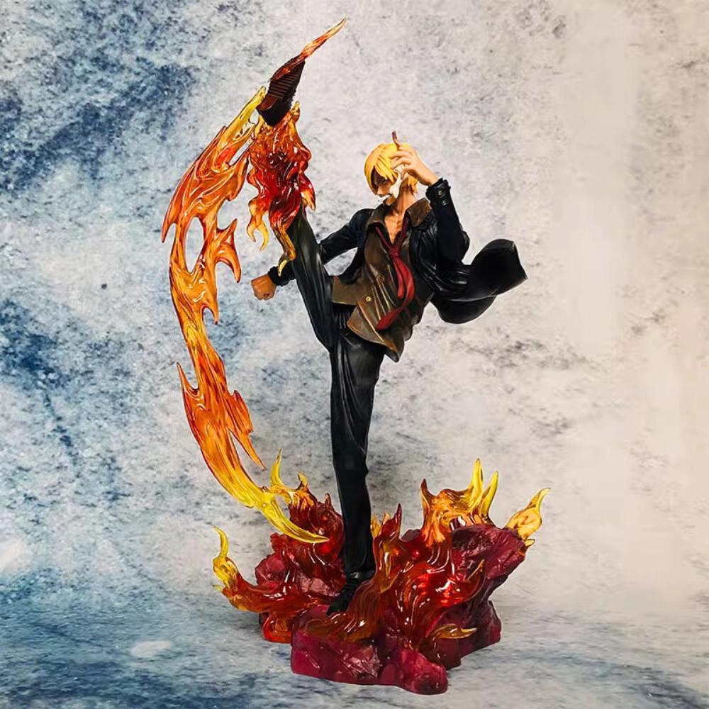 Mô Hình Sanji Đá Lửa 35Cm Cực Chiến Mô hình One Piece Cao Cấp, Figure Mô Hình Anmie One Piece Luffy Vua Hải Tặc