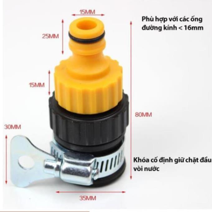 Vòi xịt nước tăng áp thông minh rửa xe, tưới cây có đầu xoay tiện lợi M319622162236224 TL