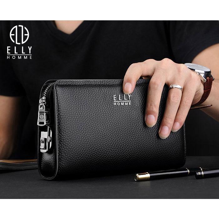 Túi clutch nam da thật ELLY HOMME – ECM6