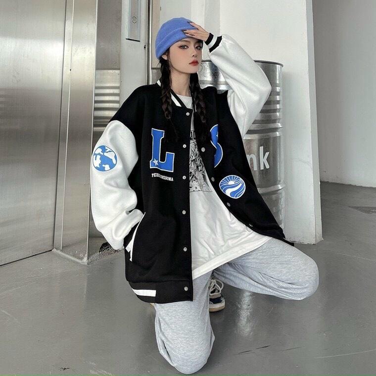 Áo khoác dù bomber nam nữ unisex cực đẹp dành cho các cặp đôi