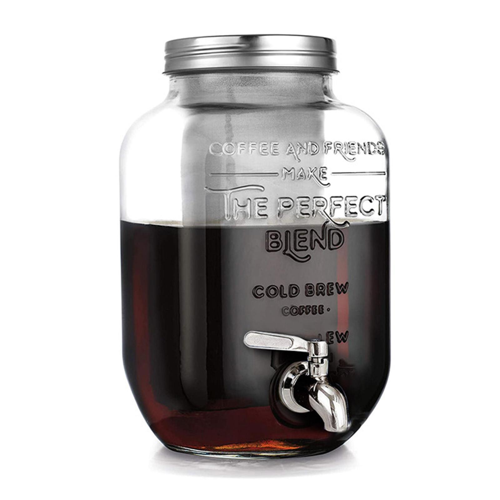 Drinks Dispenser Clear with Lid Juice Dispenser for Kitchen Accessories