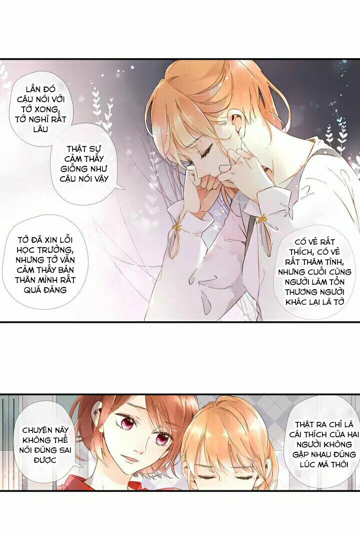 Tình yêu là màu hoa anh thảo chapter 19.5 18