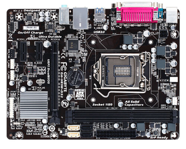 Bo Mạch Chủ Main Gigabyte H81M-DS2 socket LGA1150 - Hàng Nhập Khẩu