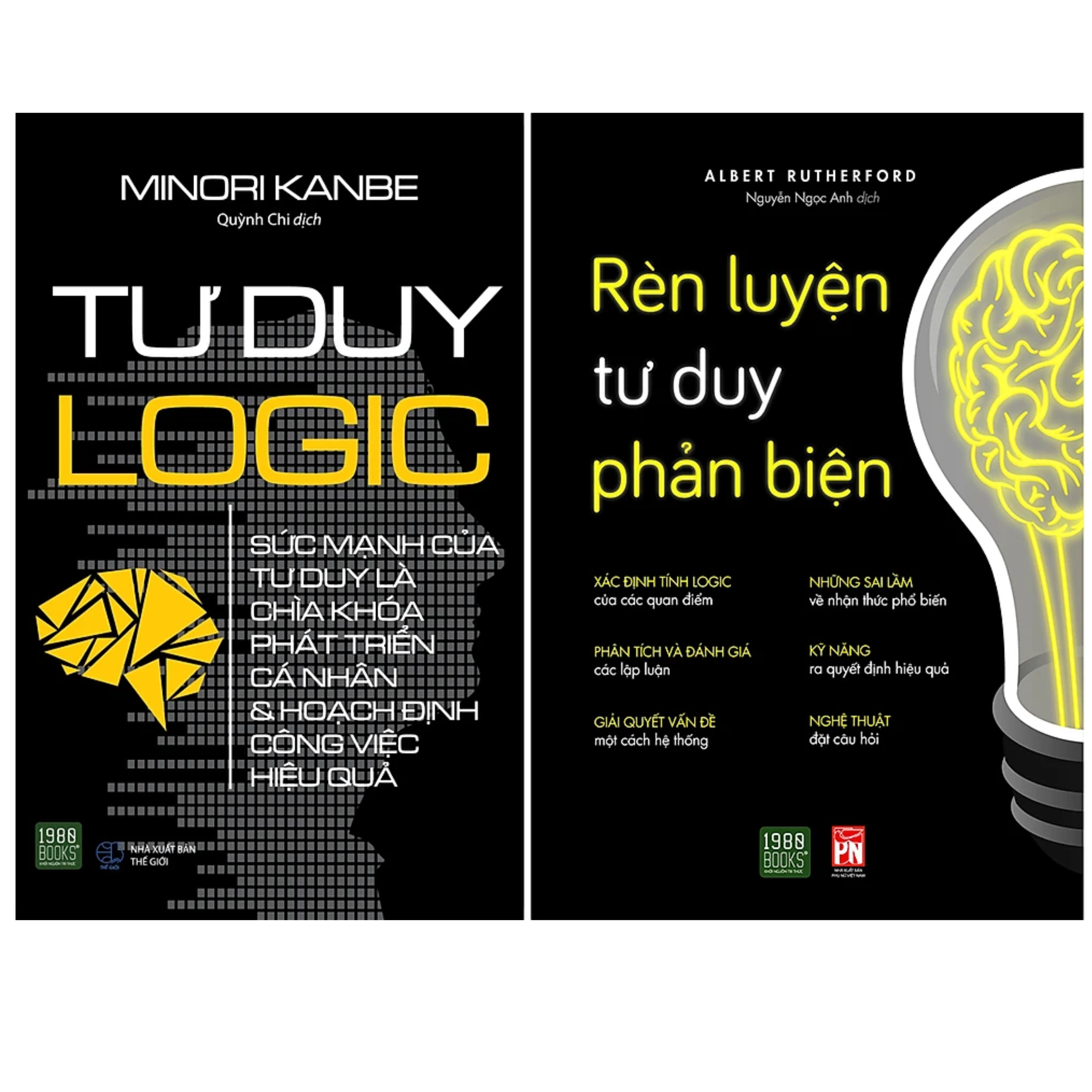 Combo 2Q: Rèn Luyện Tư Duy Phản Biện + Tư Duy Logic