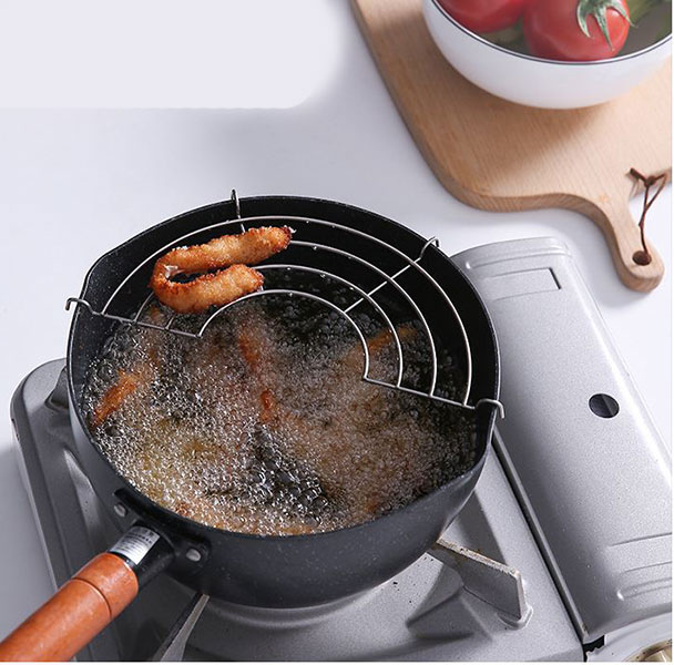 Vỉ gác chảo rán bằng inox cao cấp