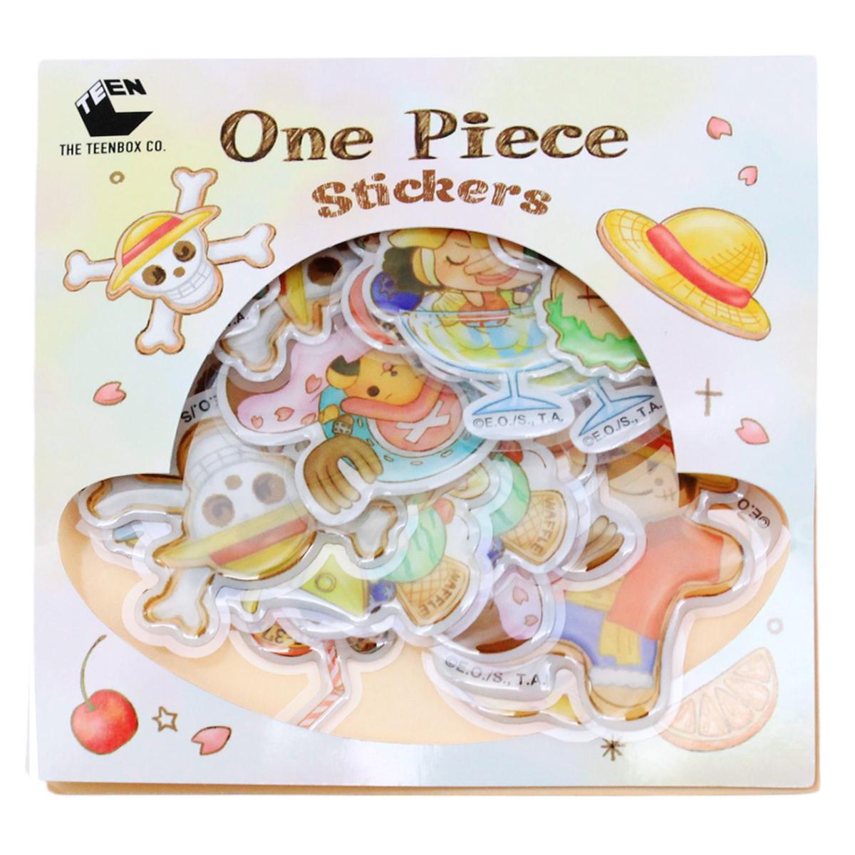 Bộ 20 Sticker One Piece Sweets - Teenbox 02