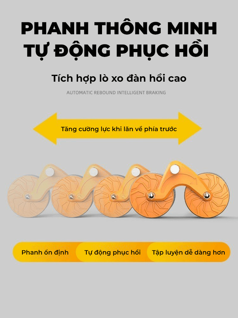 Máy lăn bụng thể dục KATA AW09