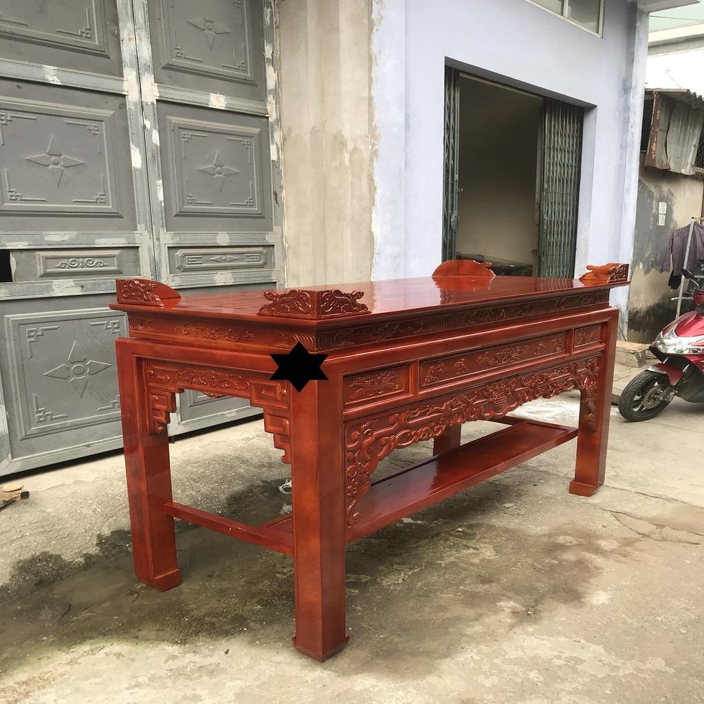 Án Gian Thờ Gỗ Thông Đức Chân 10