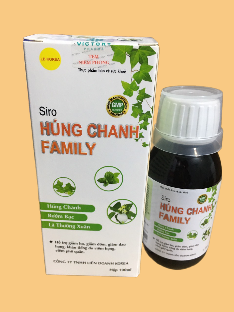 Siro Húng Chanh Family (Hỗ trợ giảm ho, giảm đờm, giảm đau họng, khản tiếng)