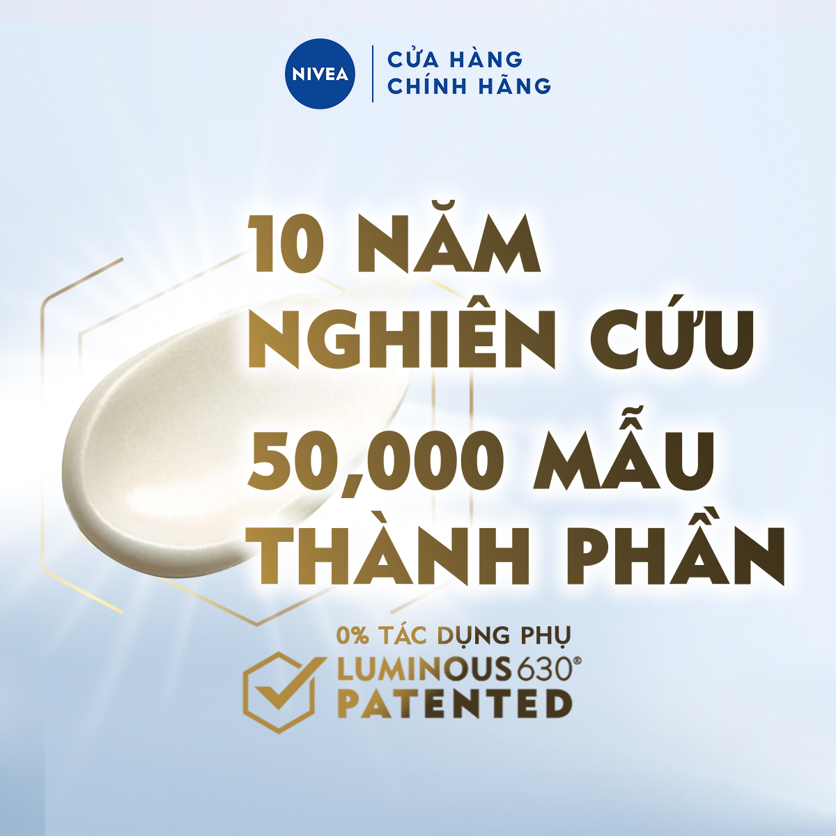 Bộ Sản Phẩm Dưỡng Da Chuyên Sâu NIVEA Luminous630 Làm Mờ Đốm Nâu| Ngừa Thâm Nám | Sáng Da | Chống Nắng (30 ml &amp; 40 ml)