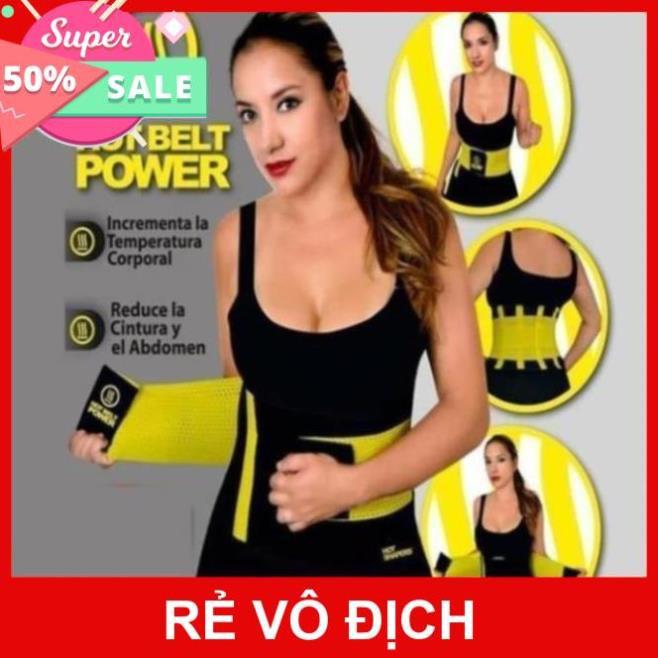 Đai Nịt Bụng Sinh Nhiệt Giải Pháp Giảm Mỡ Bụng Hot Shapers Hot Belt