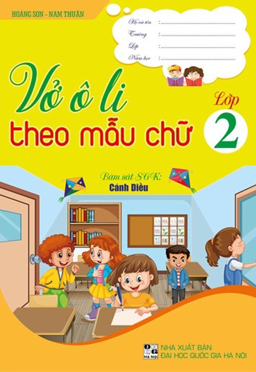Sách tham khảo- Vở Ô Li Theo Mẫu Chữ Lớp 2 _HA