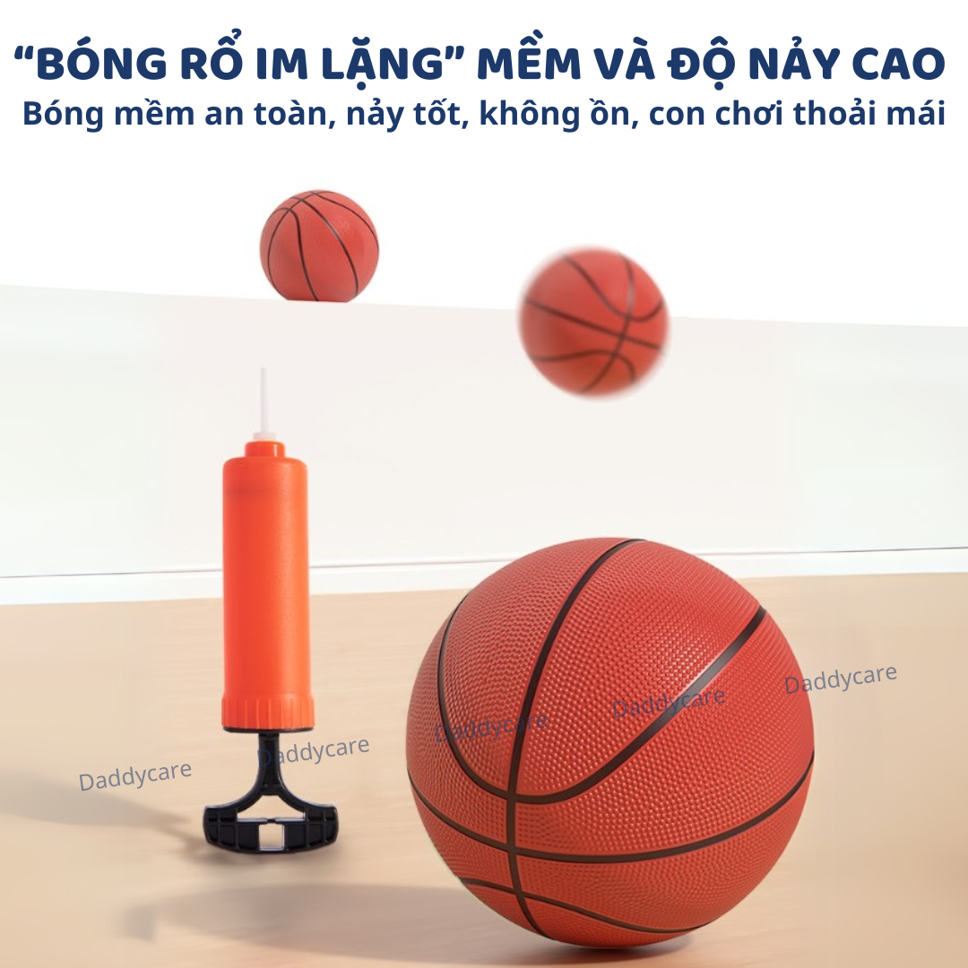 Cột bóng rổ cho bé trong nhà Mideer Versatile Basketball Hoop đồ chơi vận động cho bé