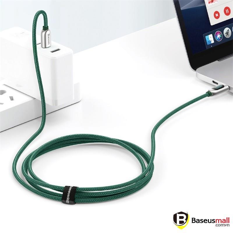 Cáp sạc nhanh C to C 100W Baseus Display Fast Charging Data Cable - Hàng chính hãng