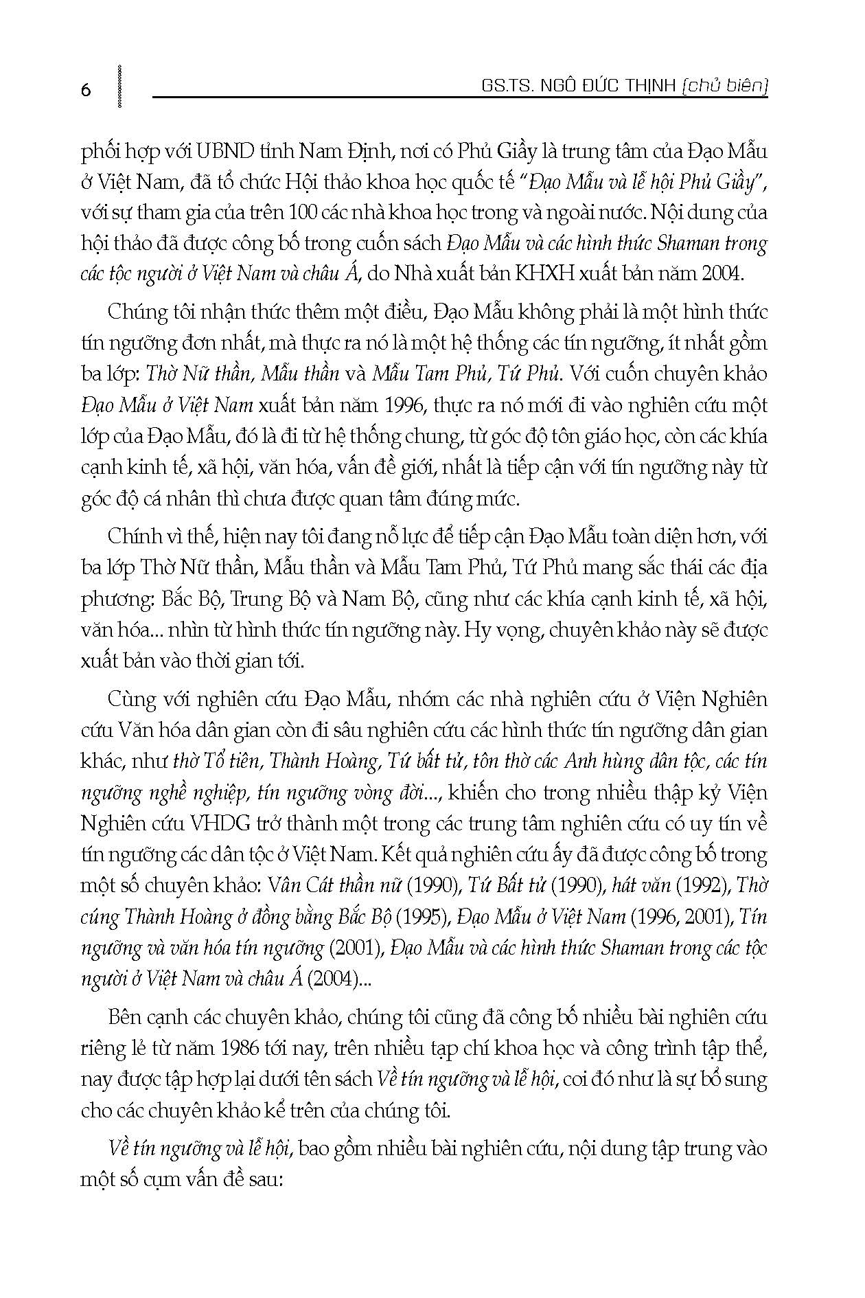 Tín Ngưỡng Lễ Hội Cổ Truyền Việt Nam (Tái bản 2025)