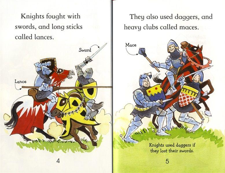 Sách - KNIGHTS & CASTLES by Unknown