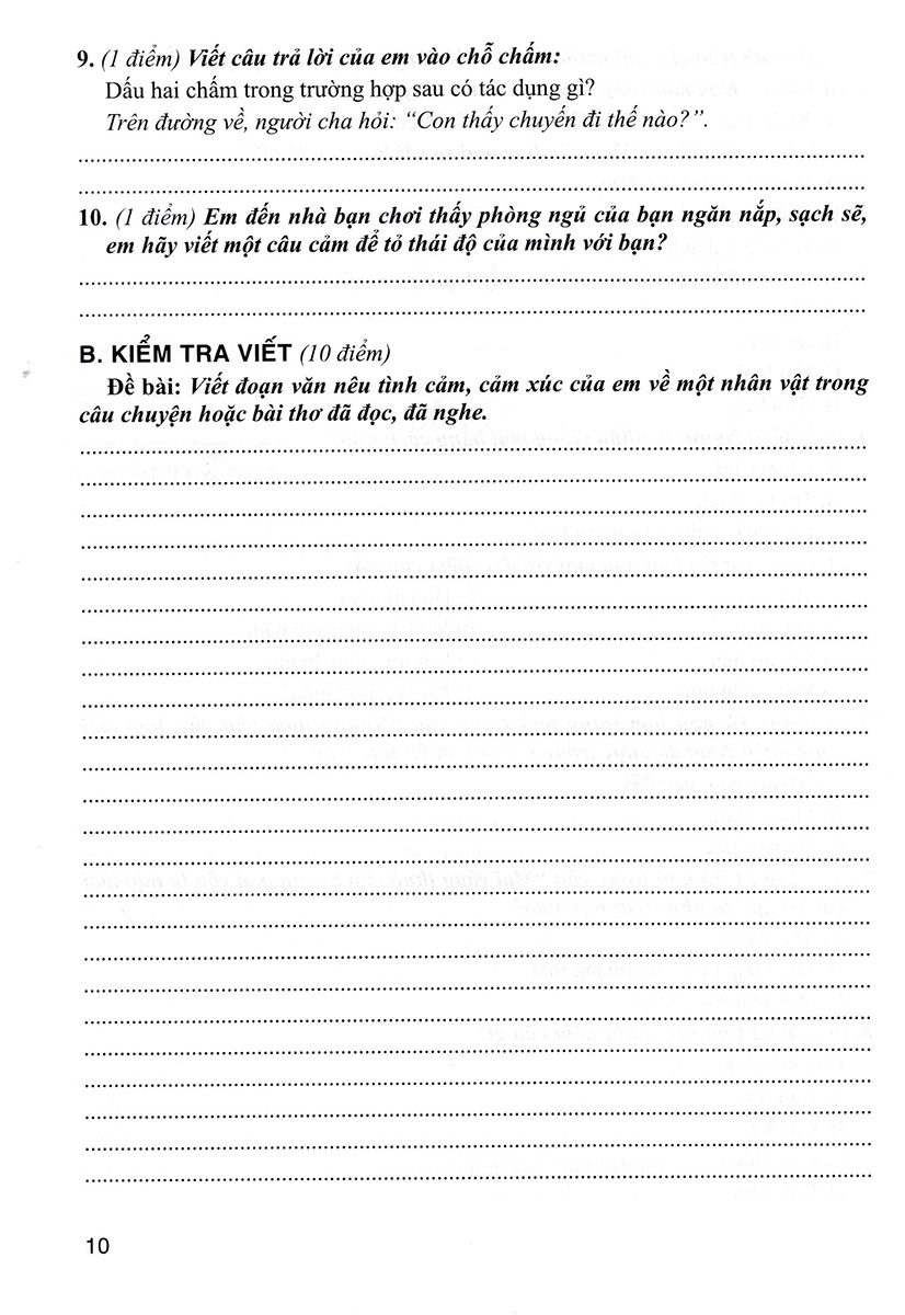 Bộ Đề Kiểm Tra Môn Tiếng Việt Lớp 4 - Tập 2 _HA