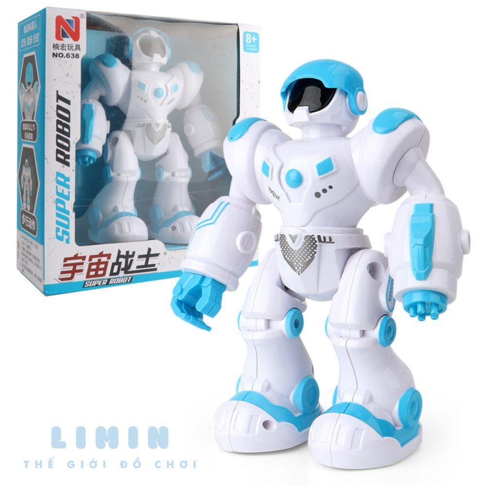 Đồ chơi Robot nhảy múa, có đèn có nhạc cho bé
