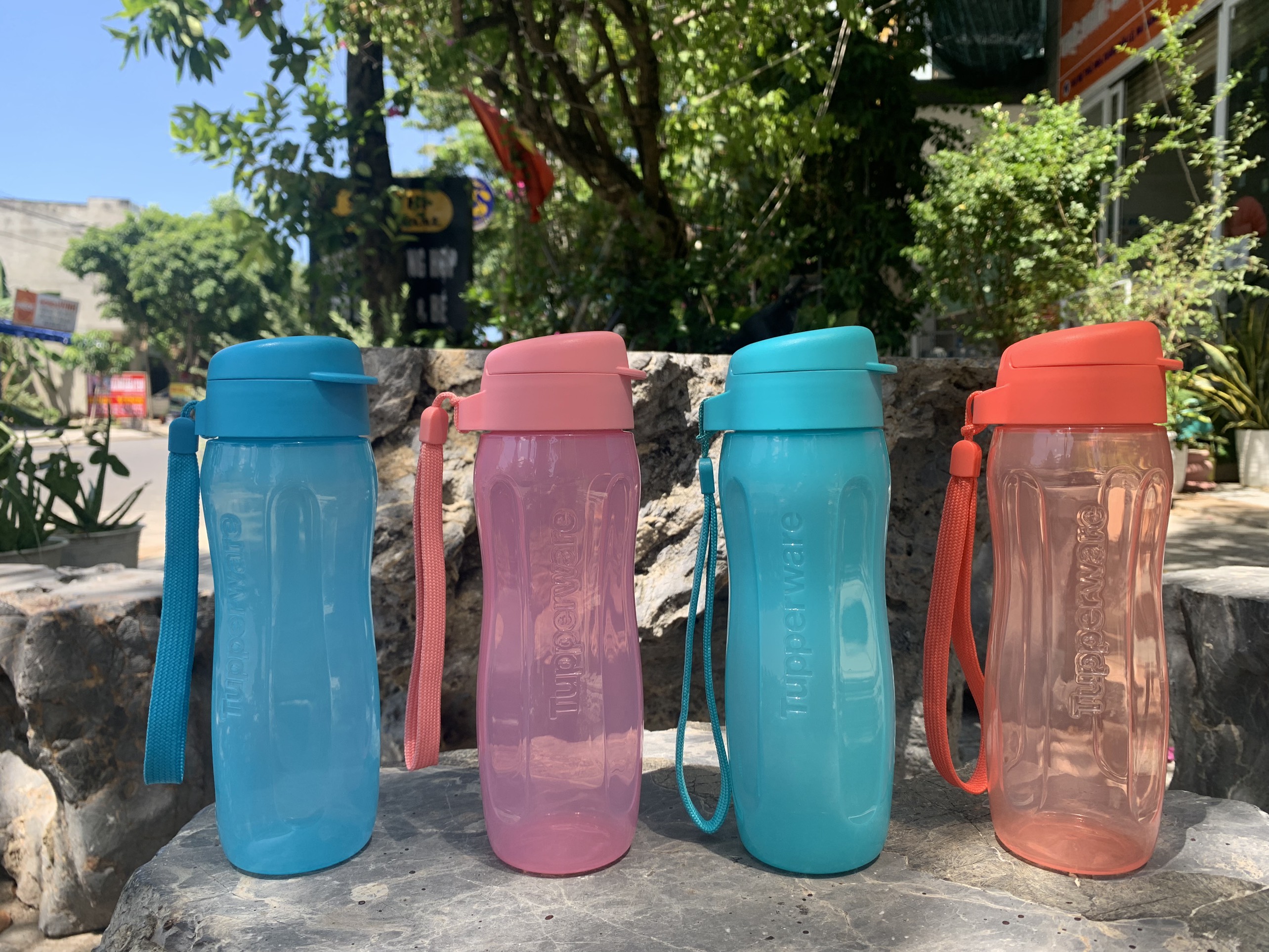 Bình Nước Nhựa Nguyên Sinh Eco Bottle Gen II 500ml Tupperware, Bình Đựng Nước Kín Nước Không Sợ Đổ, Màu Mới