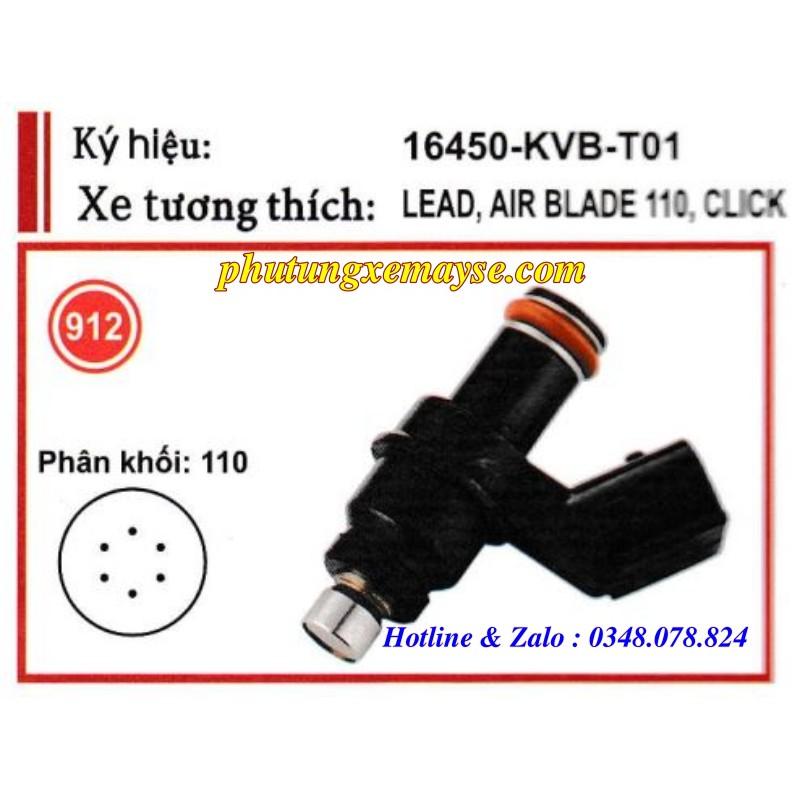 Kim phun xăng xe dành cho LEAD 110cc,AIR BLADE 110cc,CLICK 110cc