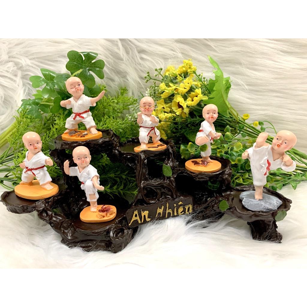 Full Set bộ 6 tượng Karate kèm đế tượng 6 chân An Nhiên