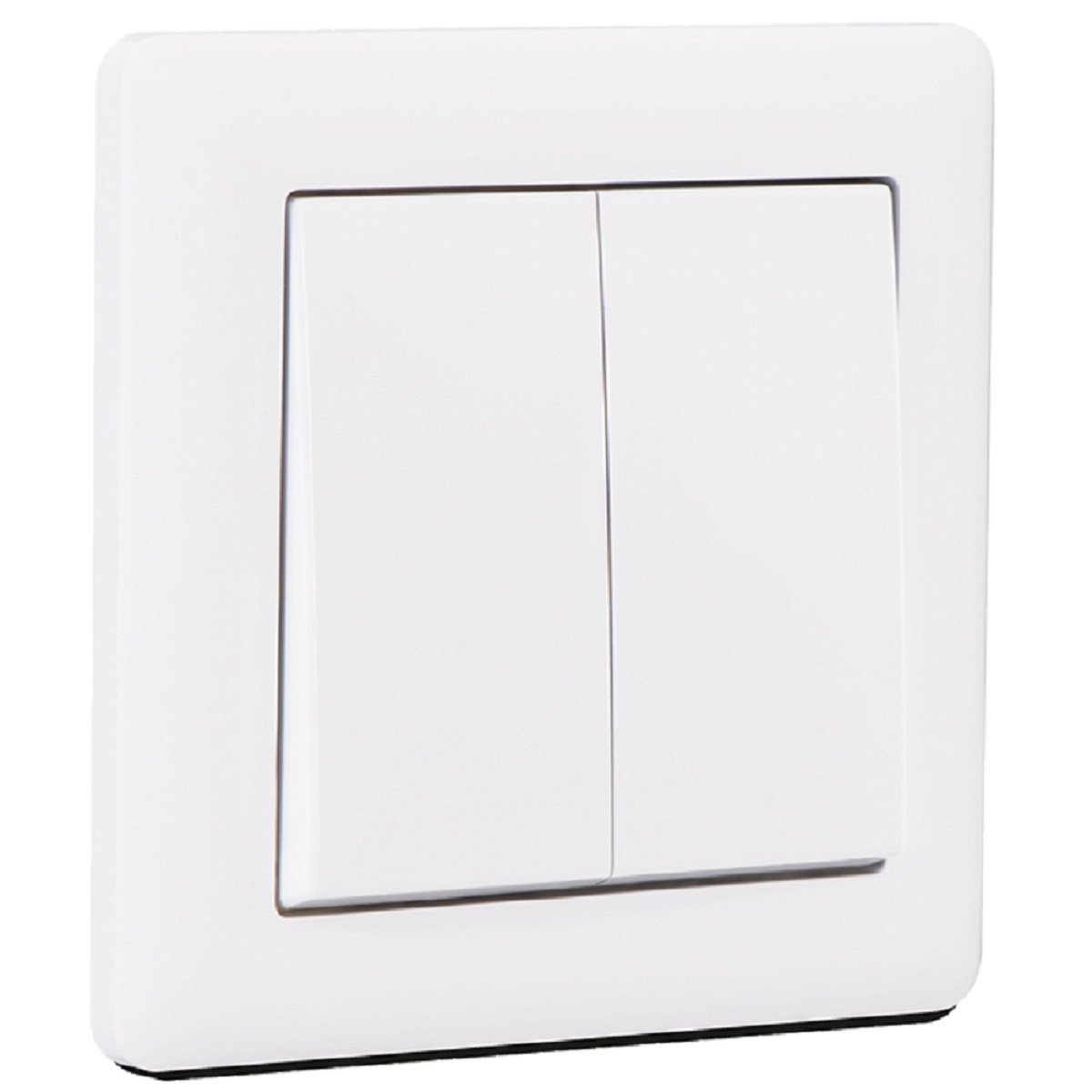 CÔNG TẮC ĐÔI 2 CHIỀU BR010401 - Chuẩn Anh MAKEL - Thổ Nhĩ Kỳ - Loại công tắc thông dụng, đóng ngắt mạch điện độc lập, dòng điện định mức 20A, phù hợp mọi không gian và mọi công trình