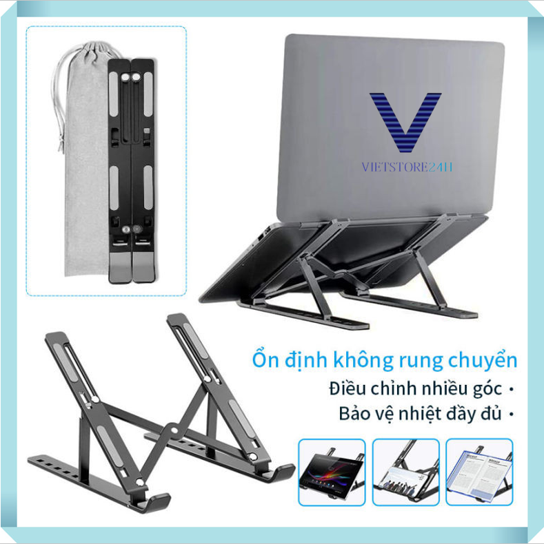 Giá Đỡ Laptop Nhựa 21 Inch Đen Siêu Bền