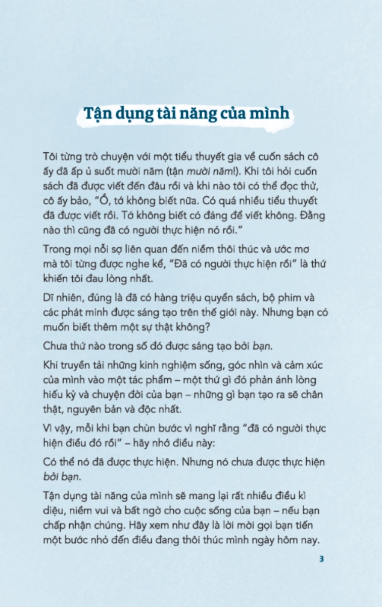 Chỉ Có Bạn Mới Trả Lời Được Câu Hỏi Của Cuộc Đời Mình _TRE