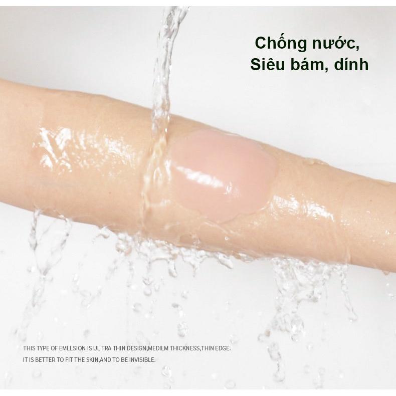 Hộp 10 miếng dán ngực Silicon dùng nhiều lần - Hộp xanh - DNHX
