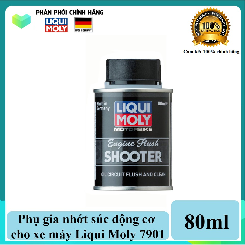 Phụ gia nhớt súc động cơ cho xe máy Liqui Moly 7901
