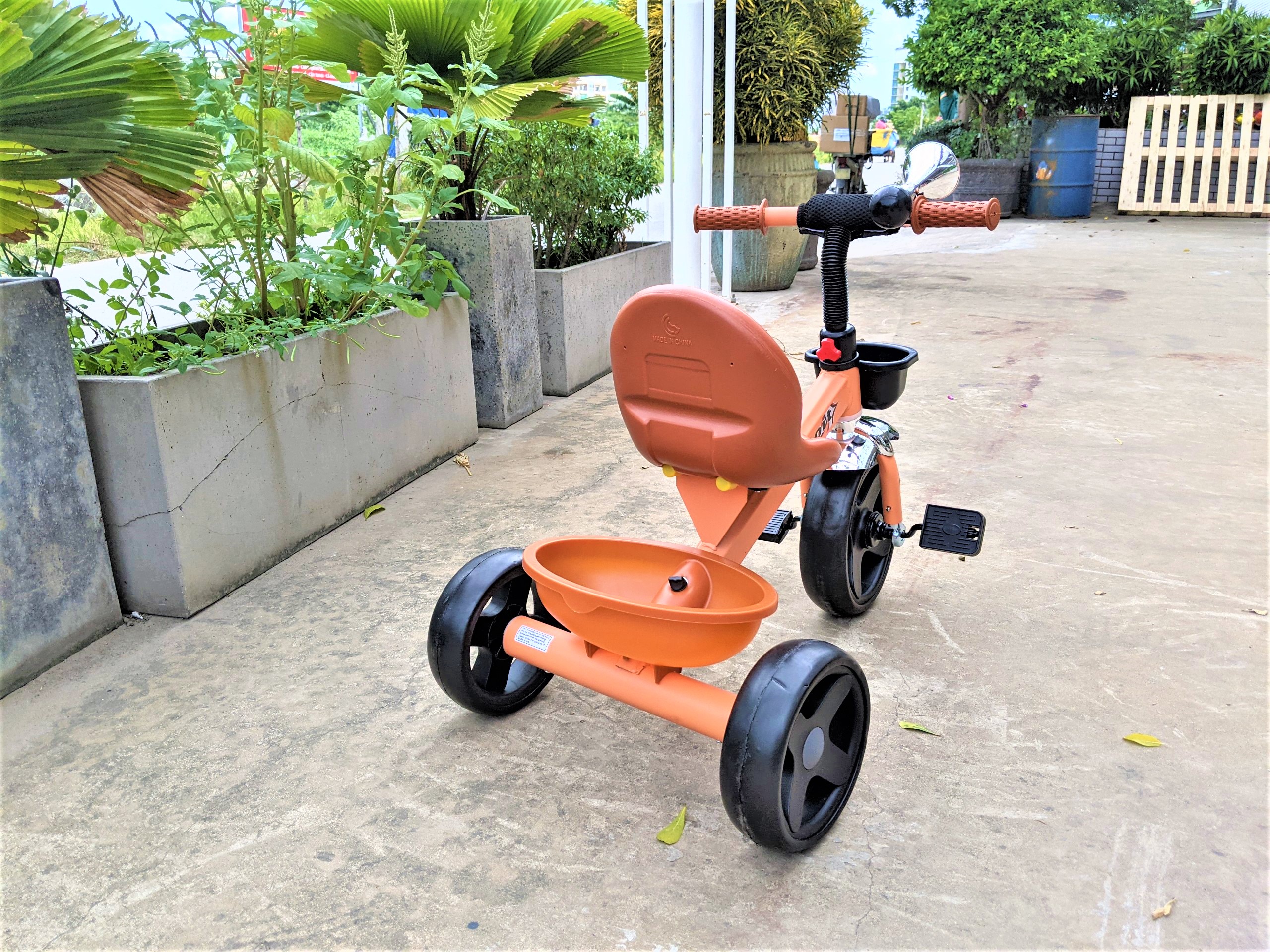 Xe ba bánh cho trẻ Broller BABY PLAZA XD3-902