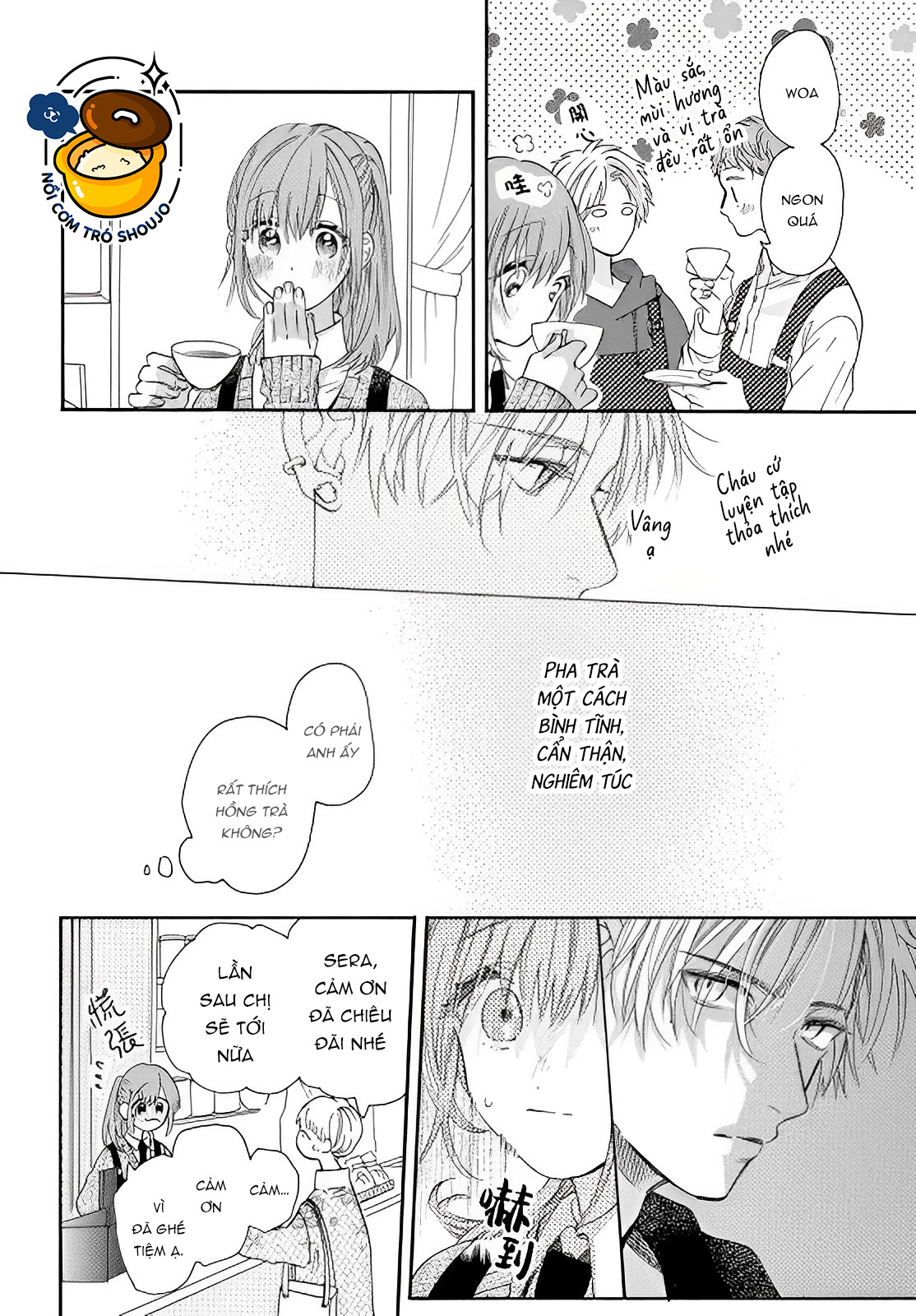 đàn anh azusa và bé táo chapter 1.1 15