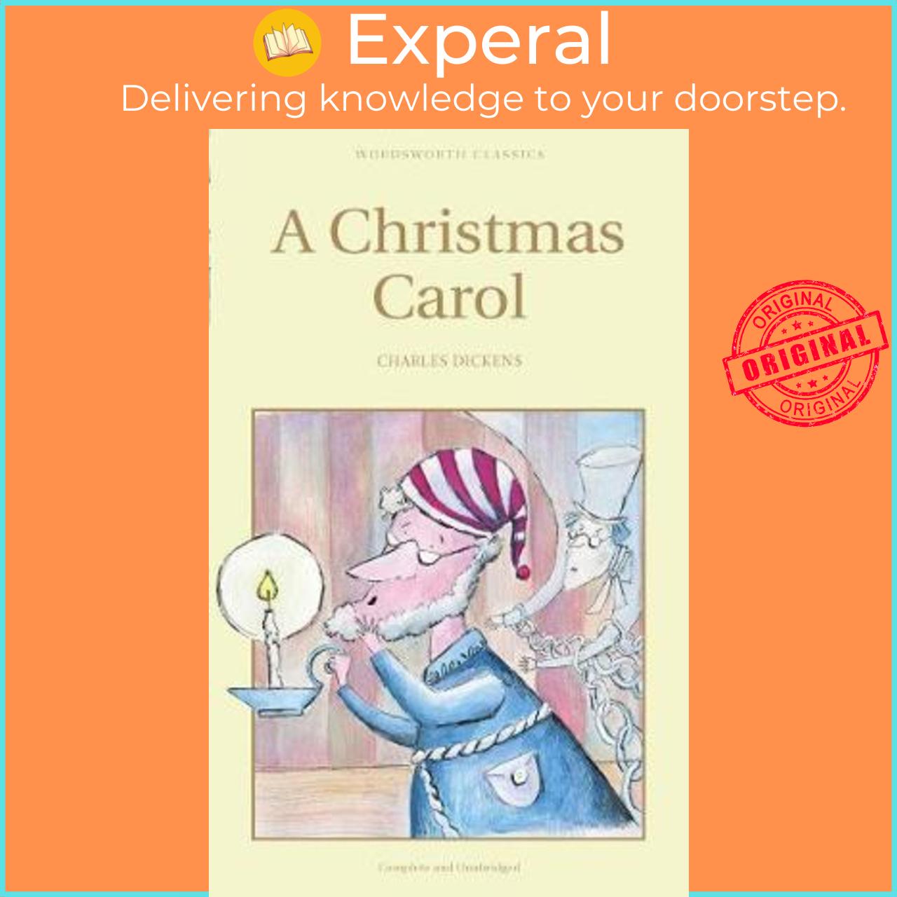 Sách - A Christmas Carol by Charles Dickens (UK edition, paperback)