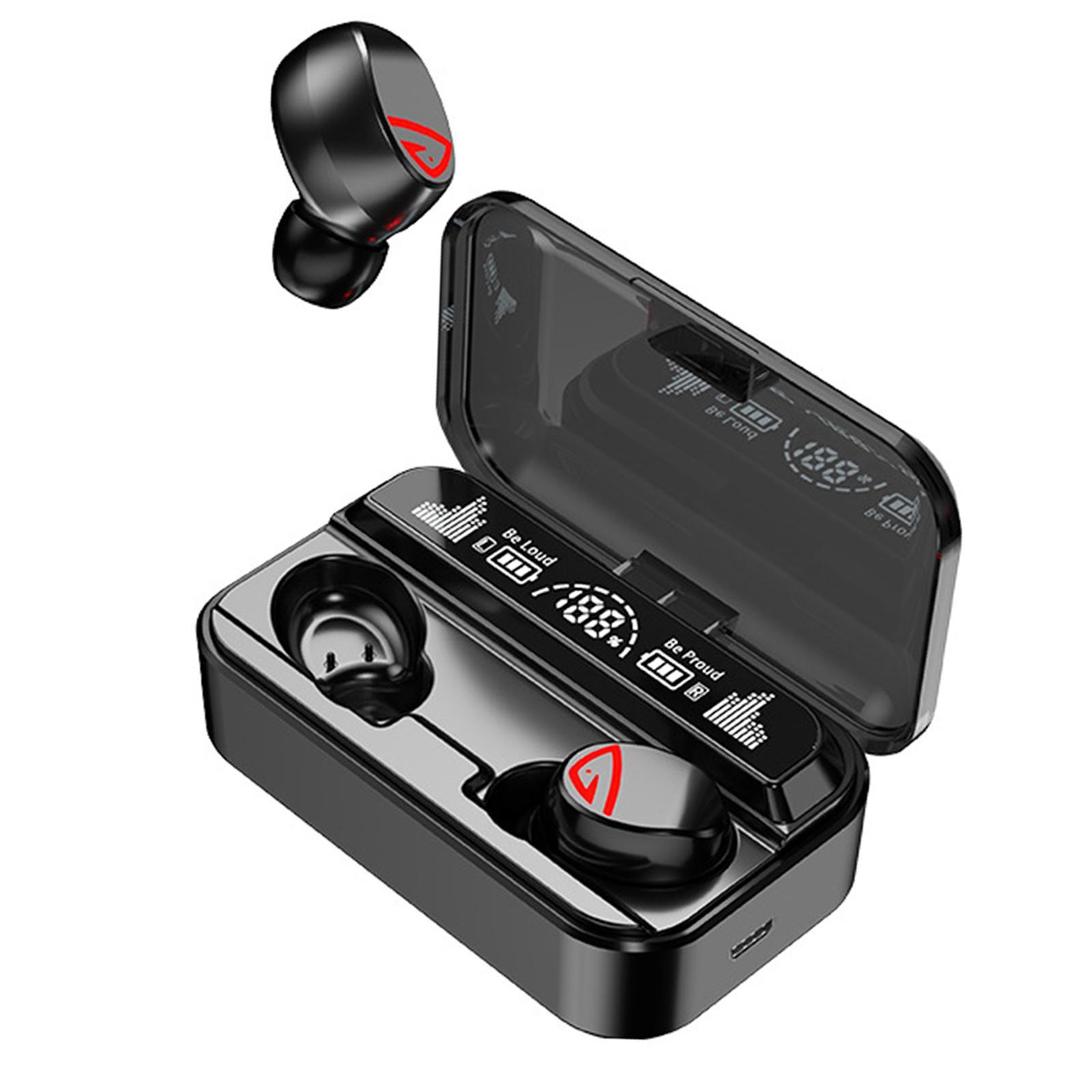 Bluetooth 5.2   Waterproof 9D Stereo Surround HiFi Sound Earphone
