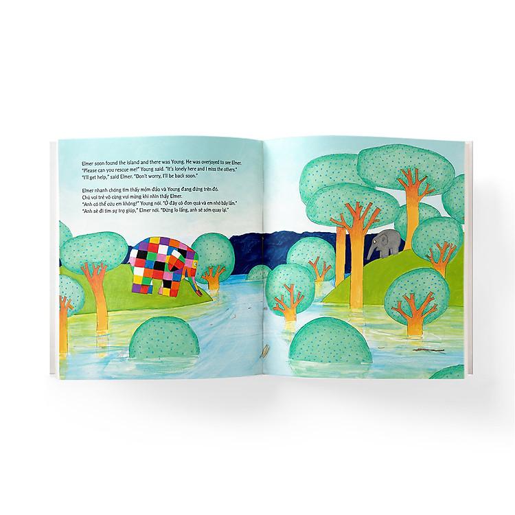 Sách Elmer và….( Song Ngữ Anh - Việt) - ảnh 5